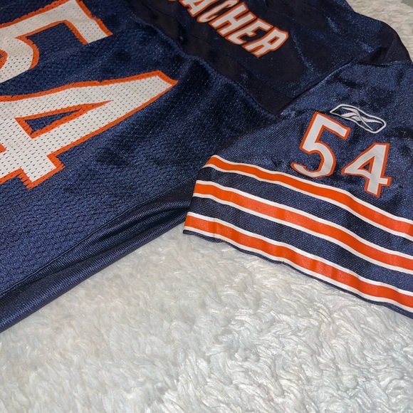Vintage NFL equipment Reebok Chicago Bears Brian Urlacher jersey retired #54 - Picture 11 of 15